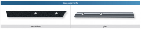SFC - mechanische Spannwelle, Spannsegmente